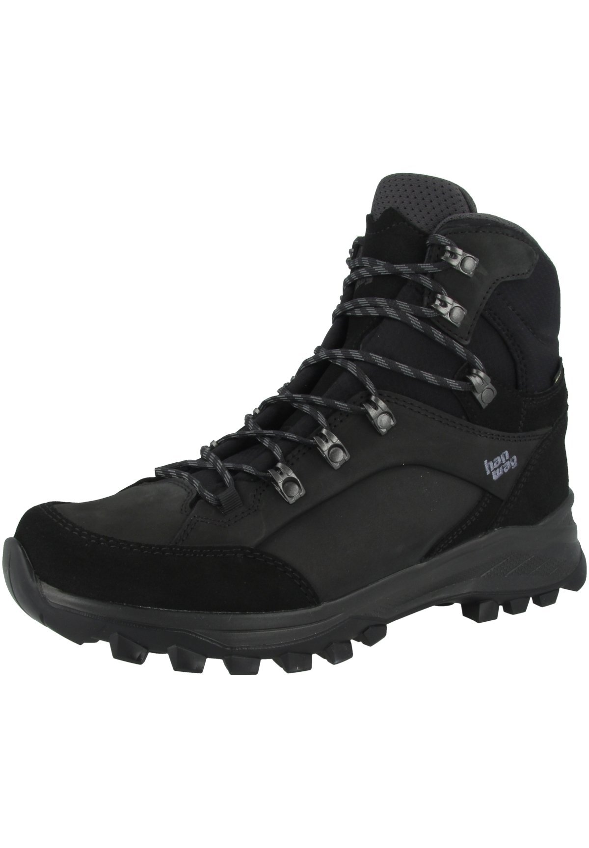 Hanwag BANKS - Trekingové boty - black/asphalt