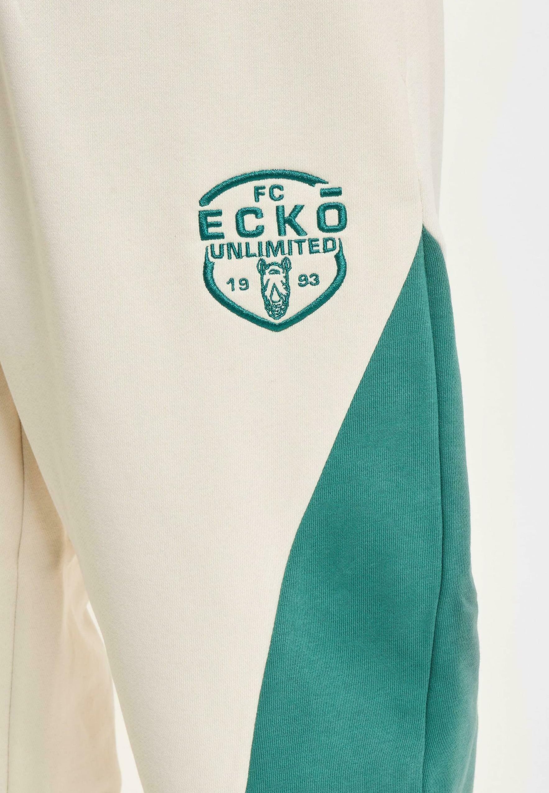 ecko unltd. CONSTRUCTION JOGGING - Bas de survêtement - vert sable