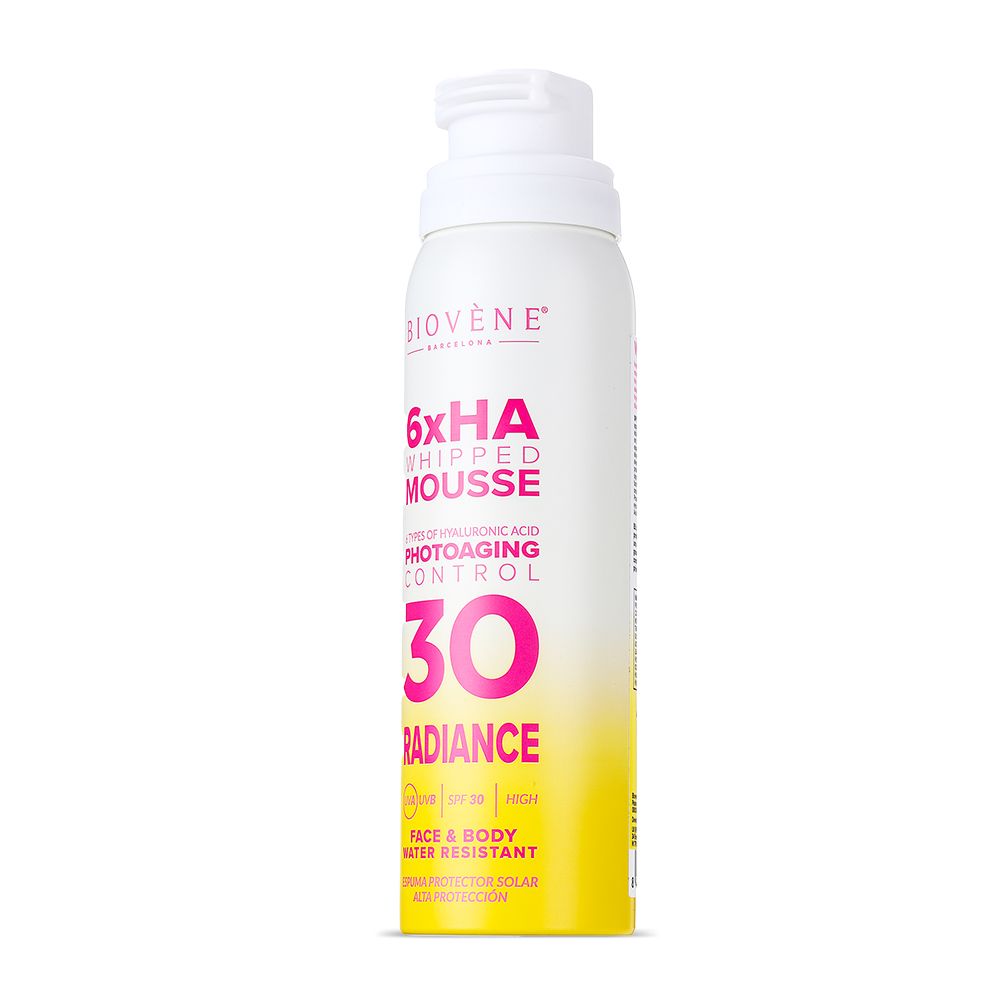 6xHA pjena za sunčanje s fotostarenjem SPF30 Zaštita tijela