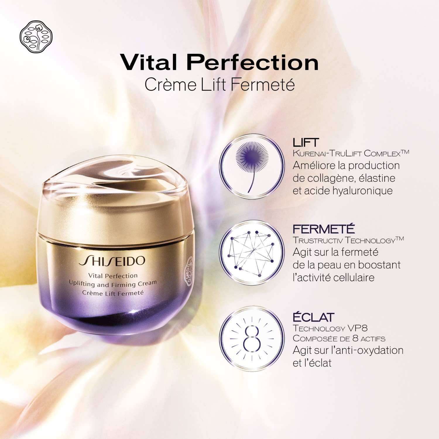 Shiseido Crème Jour Lift Fermeté SPF 30