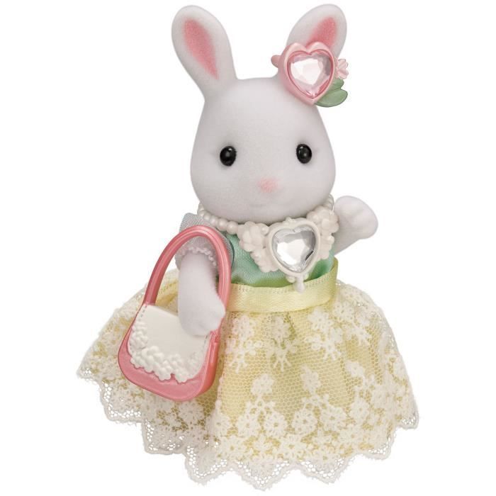 Miniaturfiguren – SYLVANIAN FAMILIES – 5647 – Modekoffer und große Schwester Schneehäschen