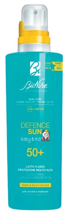 BIONIKE Bionike Defence Sun Baby&Kid leite FPS 50+ 200 ml proteção solar para crianças