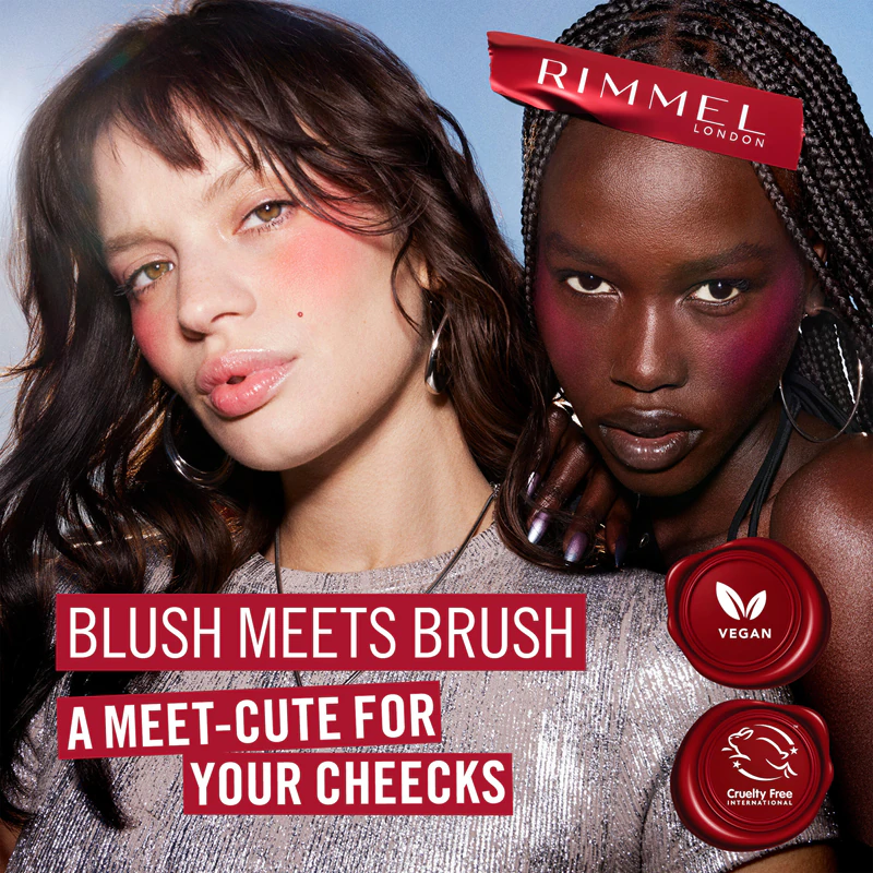 Blush em bastão Rimmel Multi-Tasker Blush'N'brush com pincel