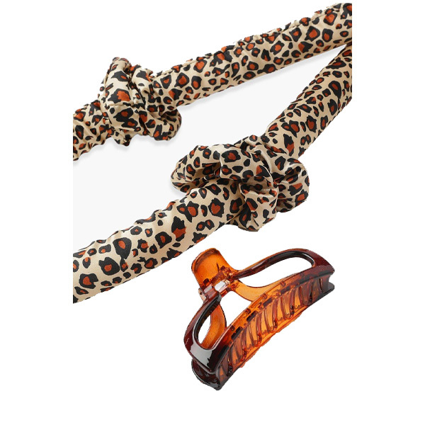 HHPro Arricciacapelli senza calore Leopard Queen