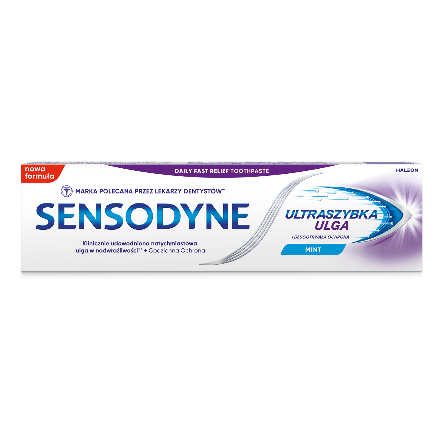 Sensodyne Virkistävä hammastahna reikiintymistä ja yliherkkyyttä vastaan 75 ml Ultrafast Relief