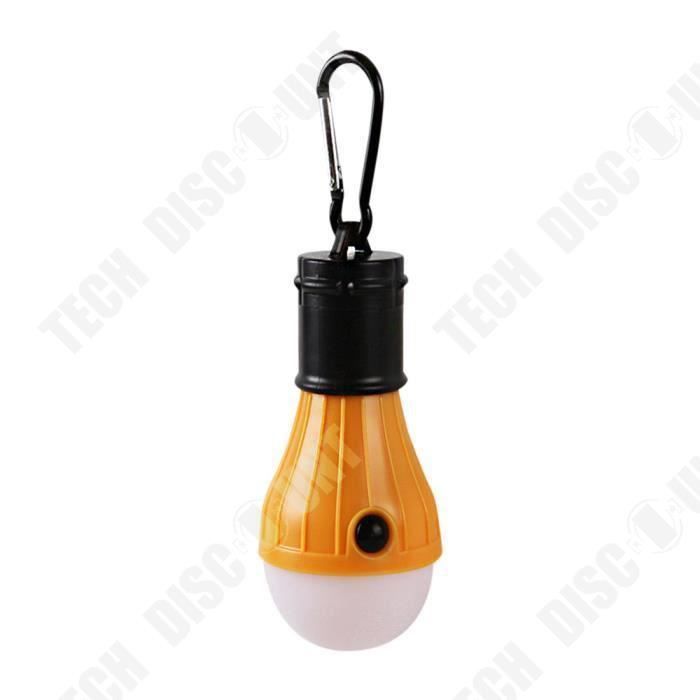 TD® Furniture Light - LED Bulb Hanging Light - Camping Tent Portable Fishing Lantern Lamp Yellow