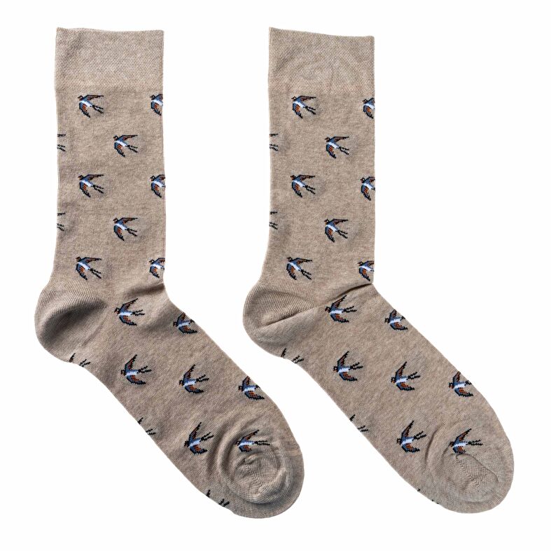 Calcetines y medias beige para hombre