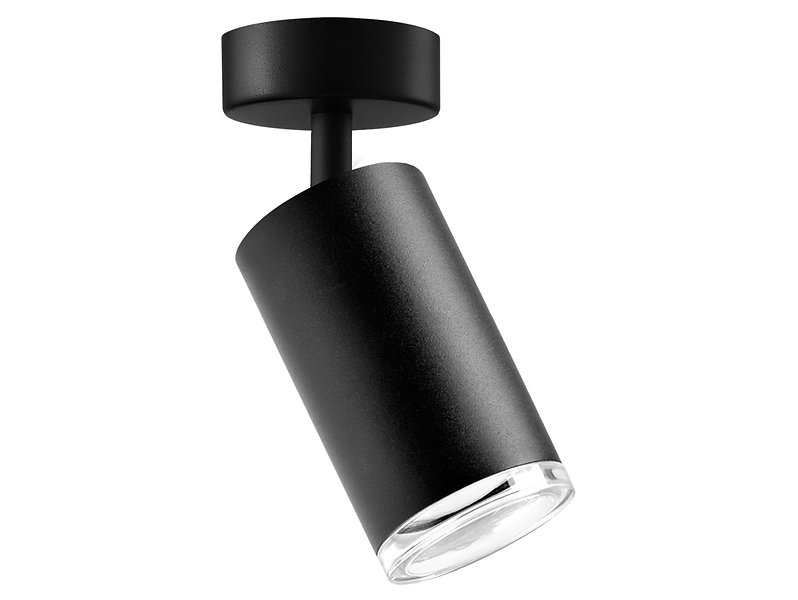 Lampa sufitowa łazienkowy Turyn spot aluminiowy czarny