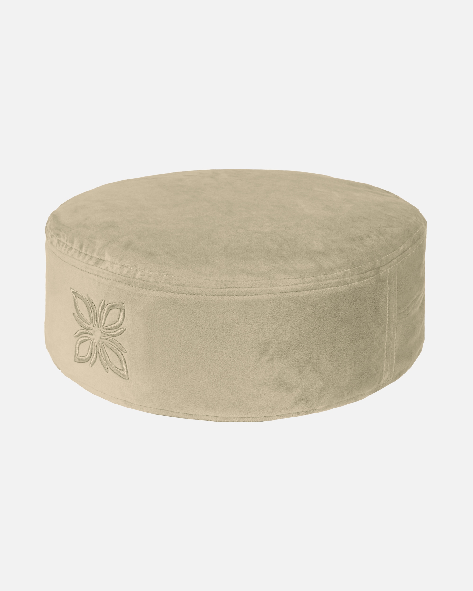 Coussin de méditation en velours CUSHY™ d'OMNANA Yoga Accessory, 10 cm – 1 pièce