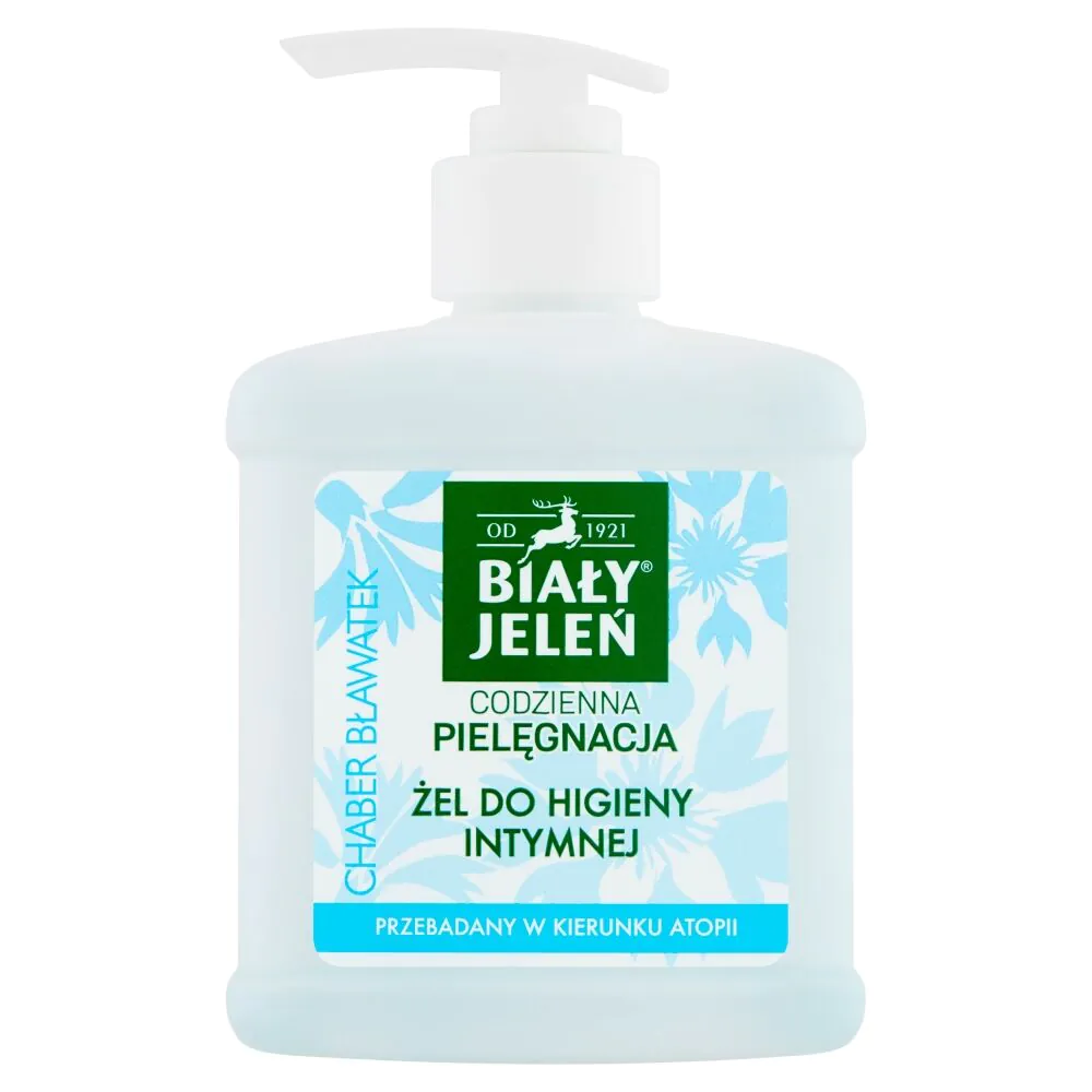 Biały Jeleń Hipoalergiczny Żel do Higieny Intymnej z Bławatkiem