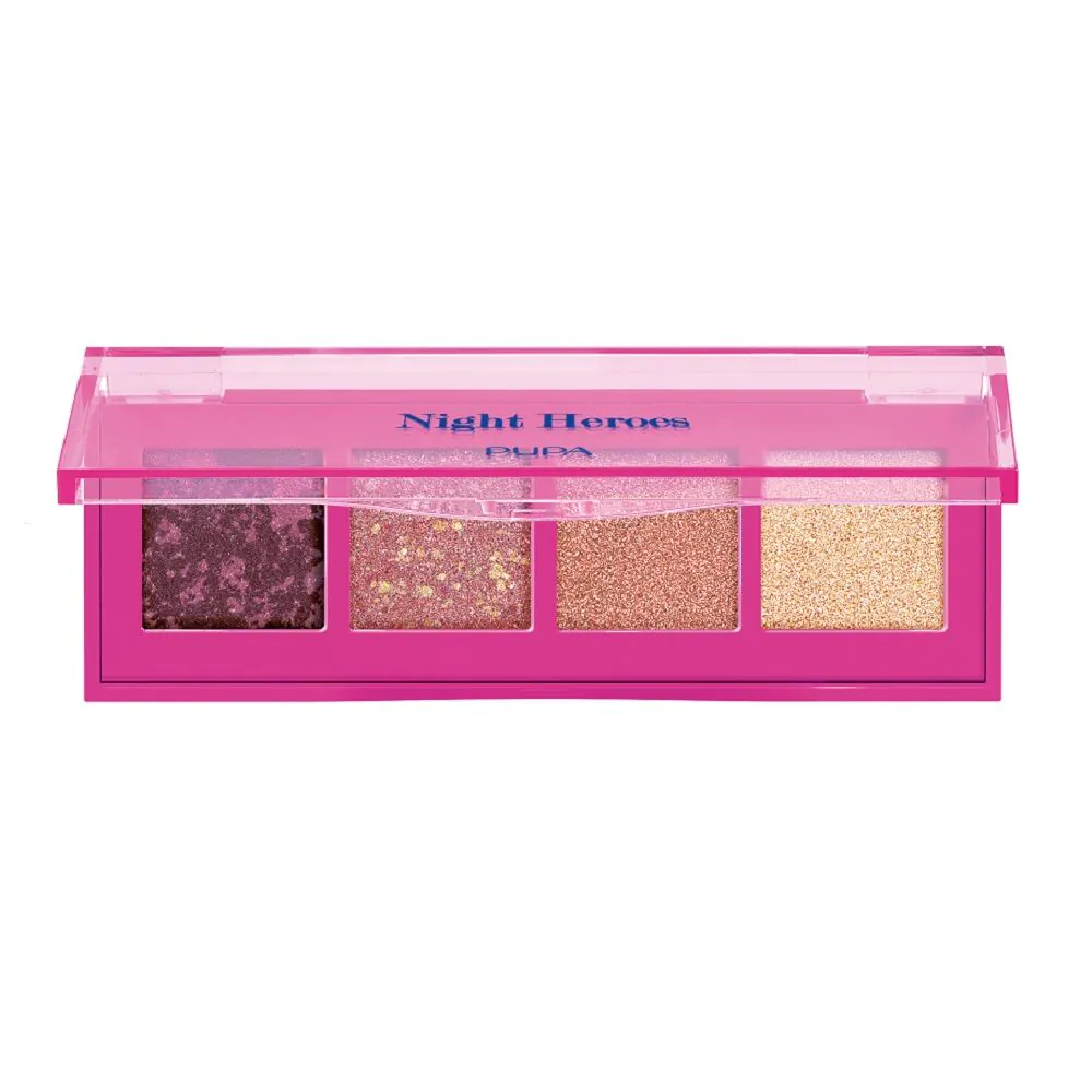 Pupa Night Heroes Paleta 4 Cieni do powiek, 002 True Queen