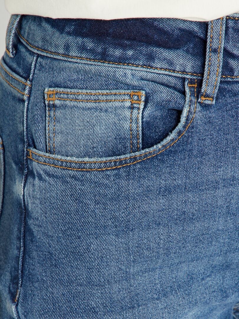 Pantalones vaqueros acampanados - L34 - AZUL
