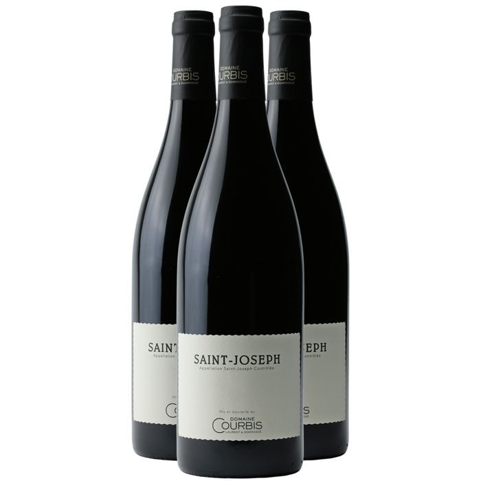 Domaine Courbis Saint-Joseph Cuvée Domaine 2024 - Vino rosso della Valle del Rodano (3x75cl)