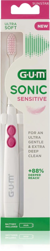 GUM Sonic Sensitive sonična zobna ščetka
