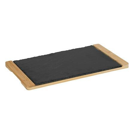 TACA Rio Z BAMBUSA I ŁUPKA 45 x 30 cm czarna/naturalna