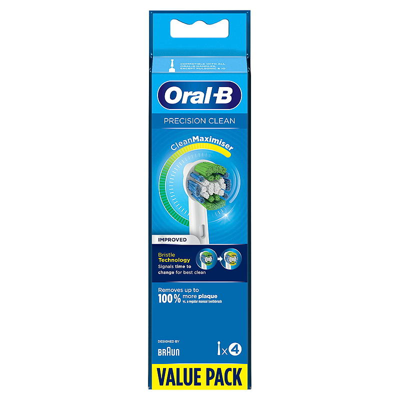 Oral-B Oral-B børstehoder, 4 stk., presisjonsrengjøring