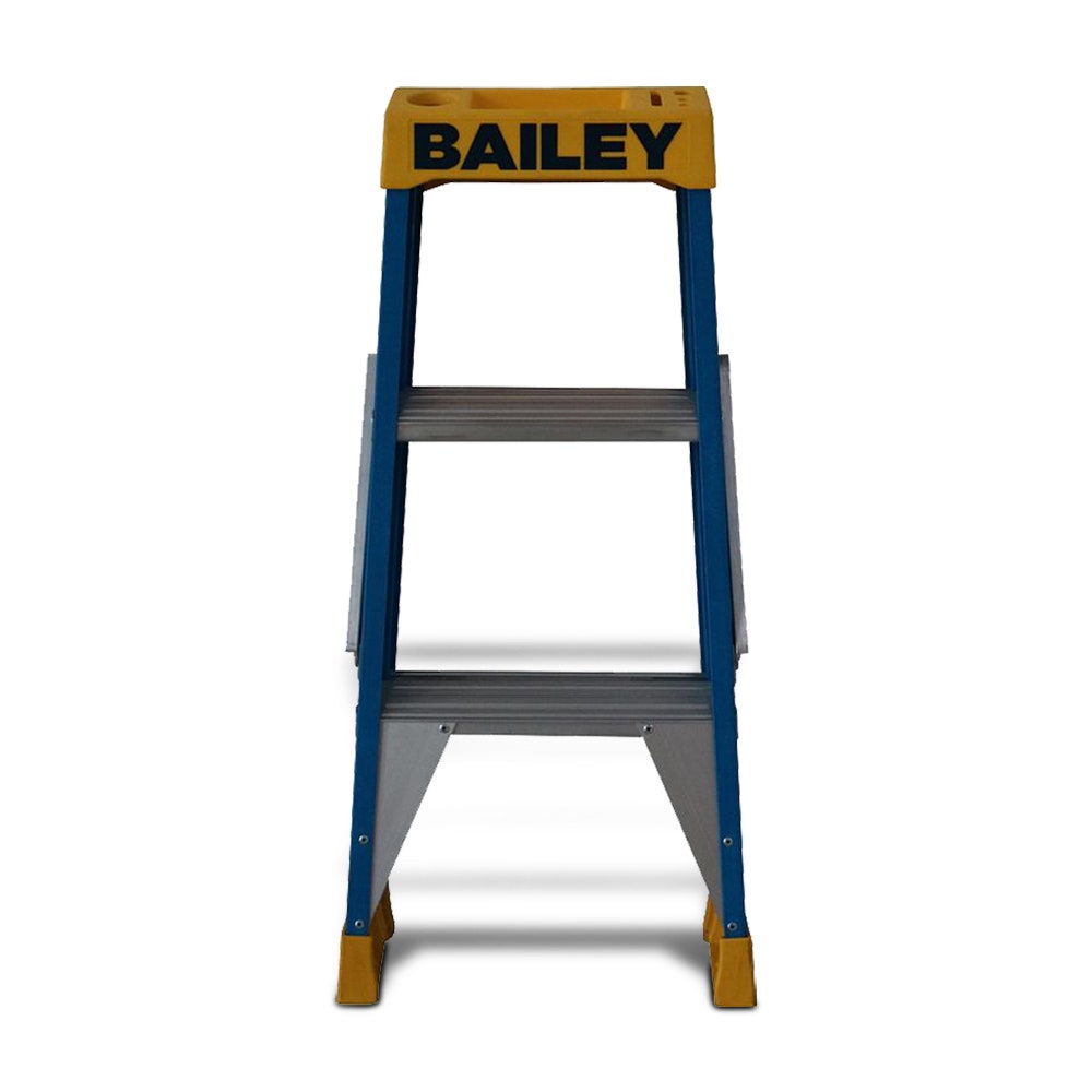 BAILEY Step 3 Pro dobbeltsidig glassfiberstige 0,9 m, 150 kg, FS13977