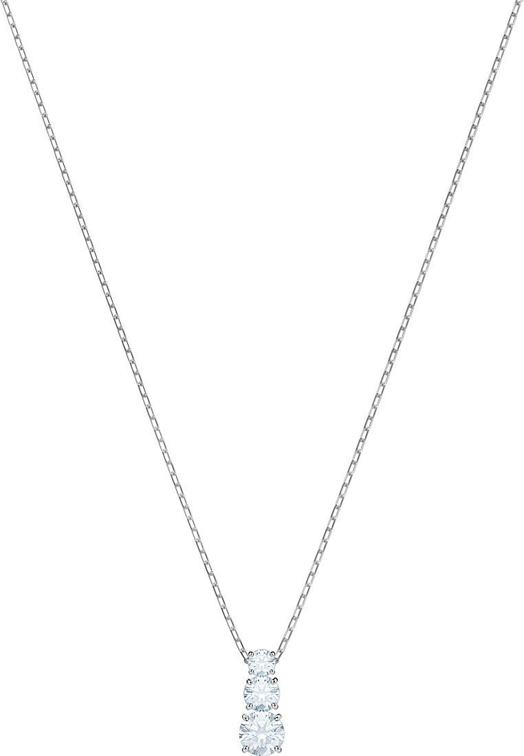 Swarovski STILLA ATTRACT HANGER RONDGESLEPEN - Halsketting - wit