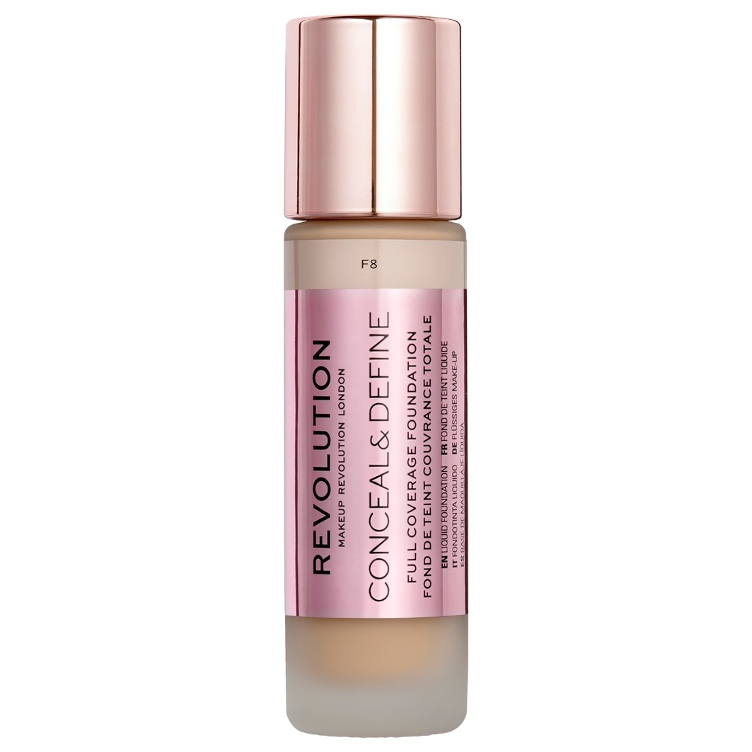 Base de maquillaje Revolution Foundation Conceal & Define – 23 ml