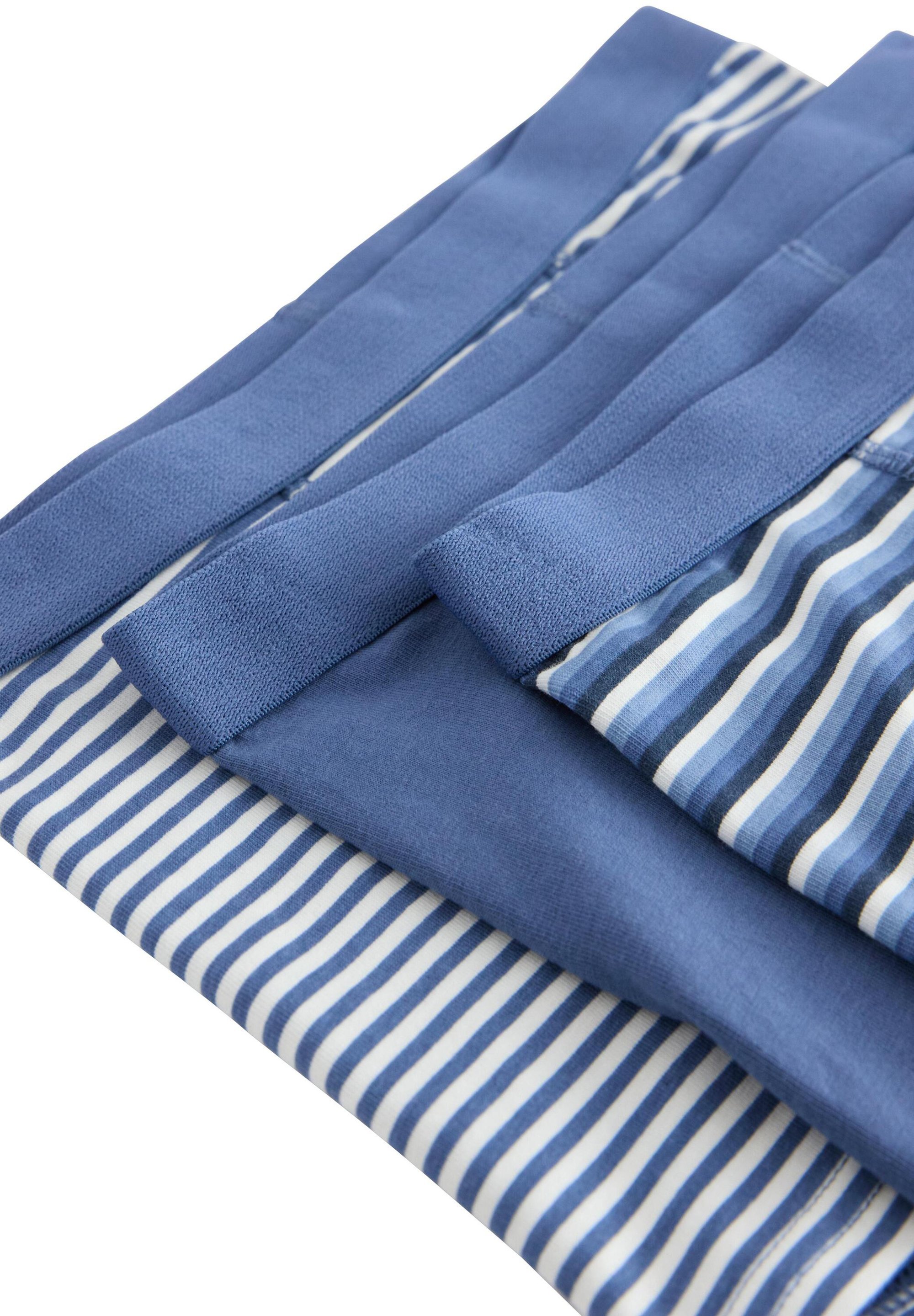 Lindex BOXER 3-PACK STRIPES - Broekjes - licht stoffig blauw