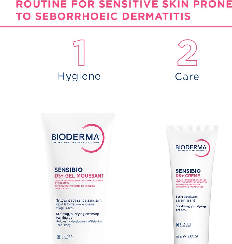Bioderma Sensibio DS+ nomierinošs krēms jutīgai ādai