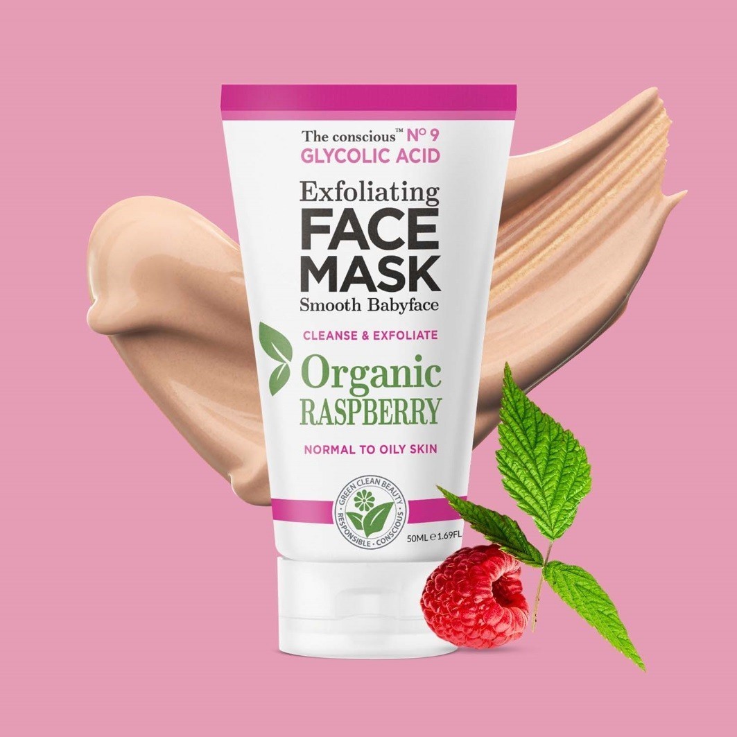 Theconscious™ Maska za čišćenje lica s glikolnom kiselinom – 50 ml