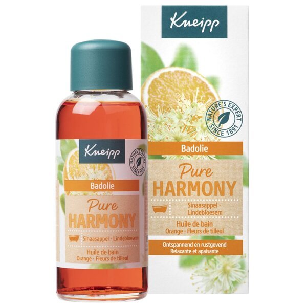 Kneipp Pure Harmony apelsīnu liepziedu vannas eļļa 100ml