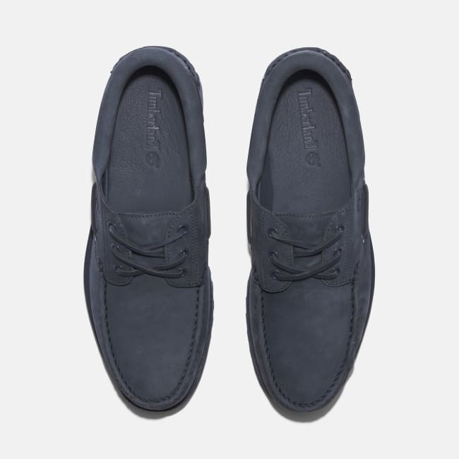 Scarpa da Barca Timberland® Authentic Handsewn                da Uomo in pelle scamosciata blu scuro