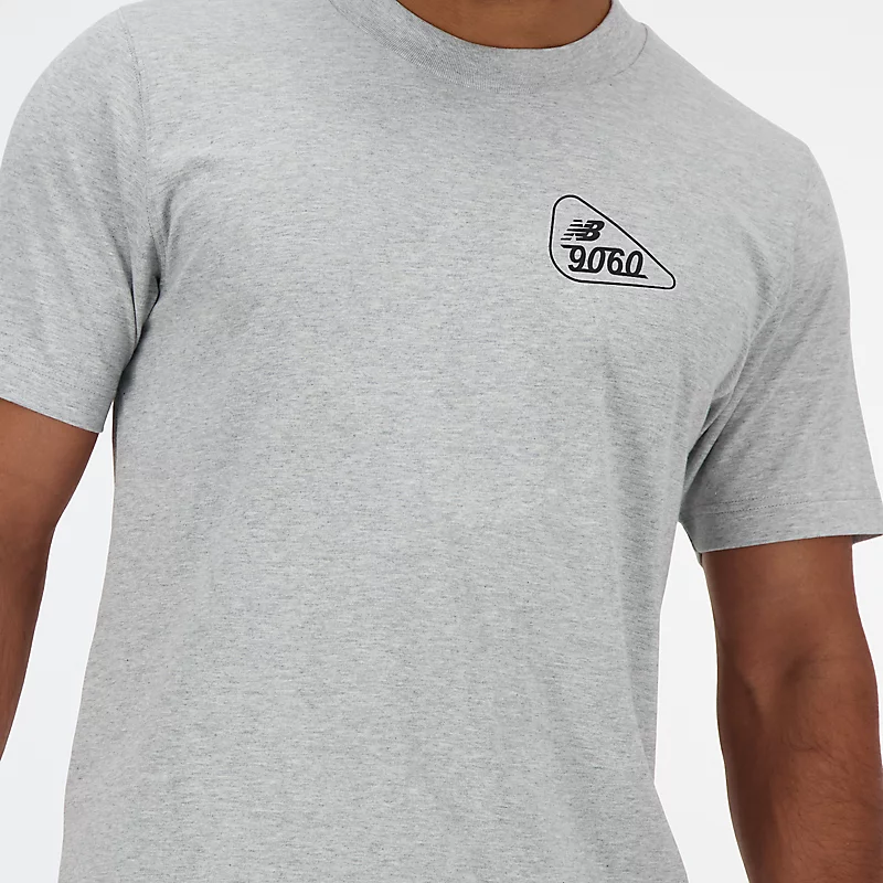 Heren 9060 Sketch T-shirt - ATHLETIC GRAY
