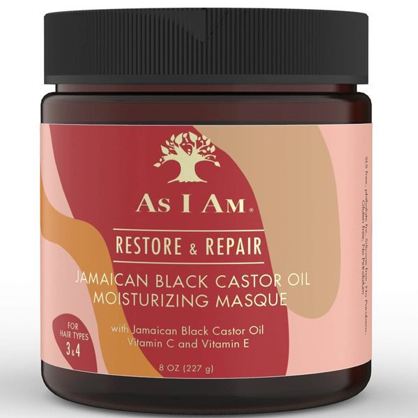 Mască cu ulei de ricin negru As I Am Jamaican - 227g