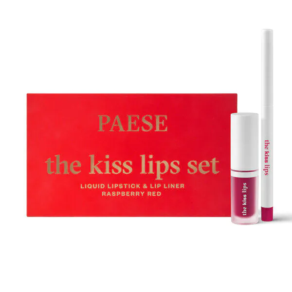 Paese The Kiss Lips Set, 05 Raspberry Red