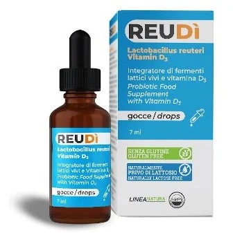 AGIPS FARMACEUTICI Reudì voedingssupplement met melkzuurfermenten en vitamine D3 druppels 7 ml
