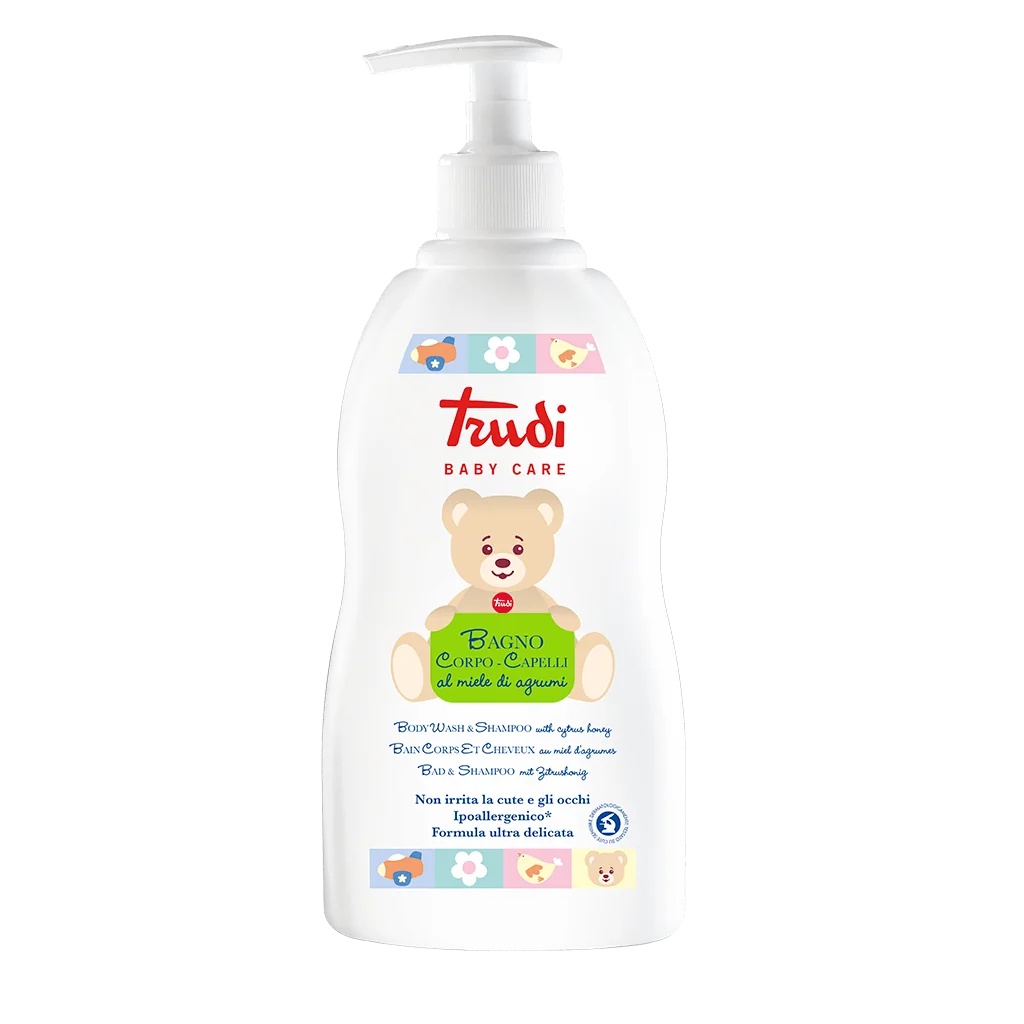 TRUDI BABY CARE Trudi Baby C bodybad 500 ml reinigend en hydraterend