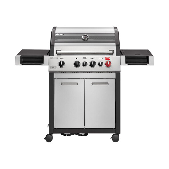 Boston EVO Pro 4 SIKR Turbo gasgrill inclusief weerbestendige hoes