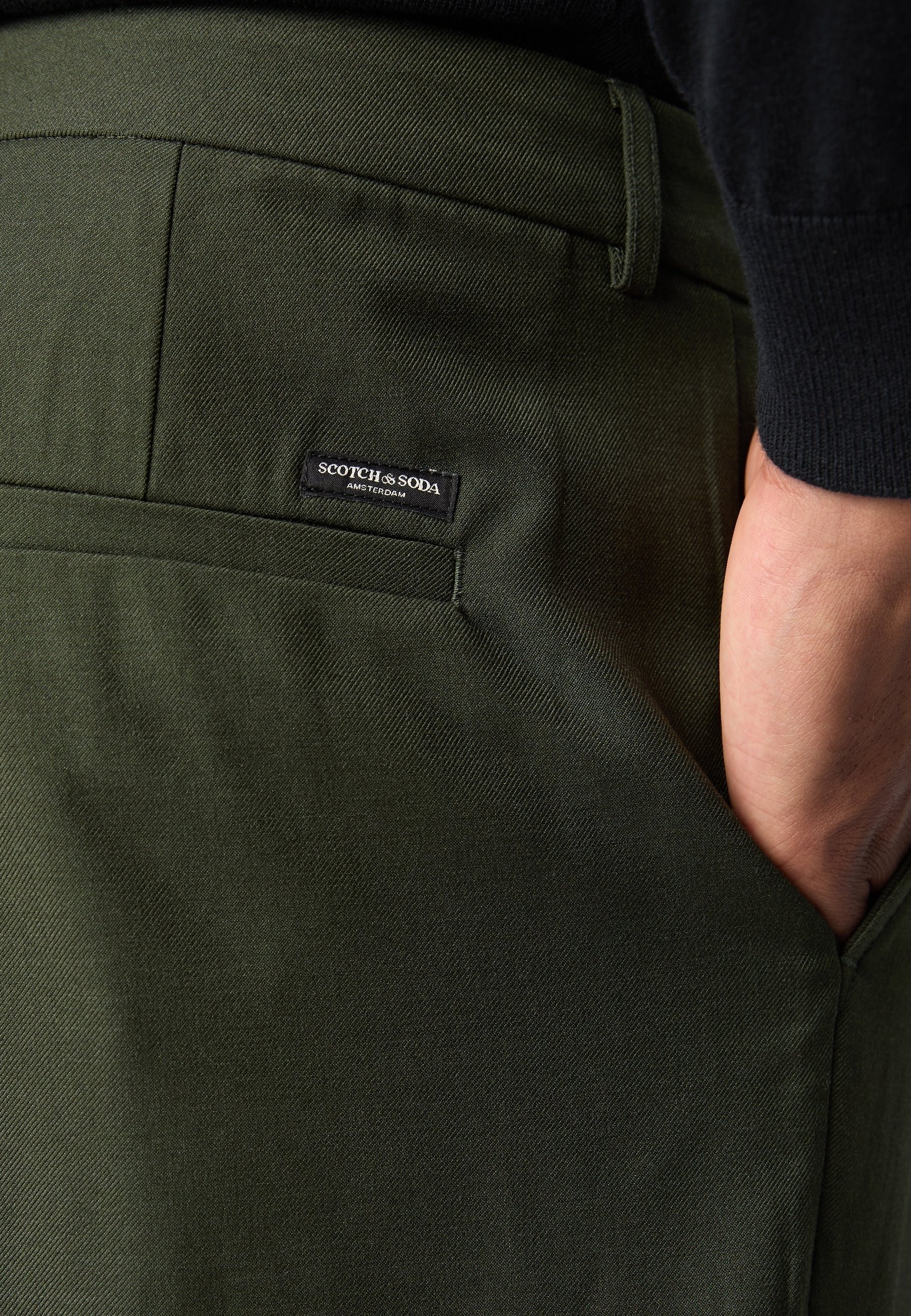 Scotch & Soda broek - kaki