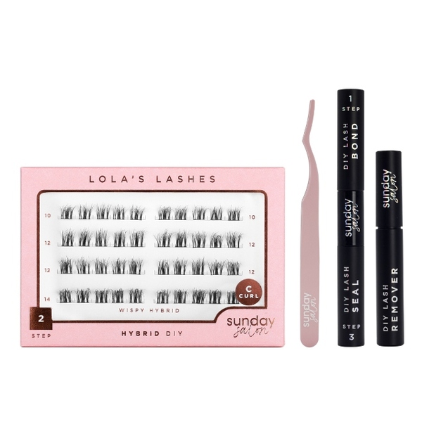 Set di extension ciglia ibride fai-da-te Wispy di Lola's Lashes