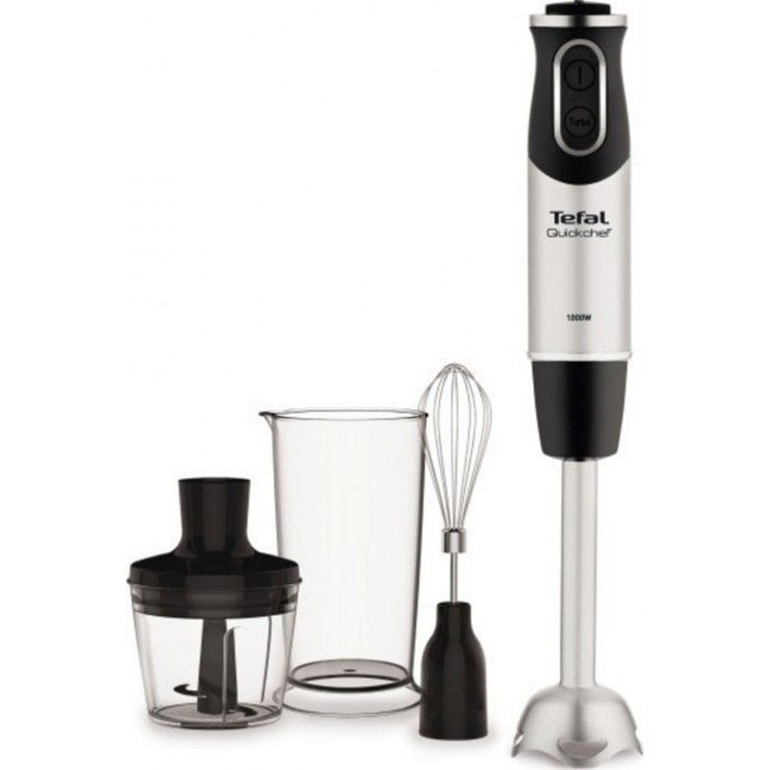 Tefal HB6568, staafmixer, 0,8 L, zwart, roestvrij staal, China, 0,5 L, roestvrij staal