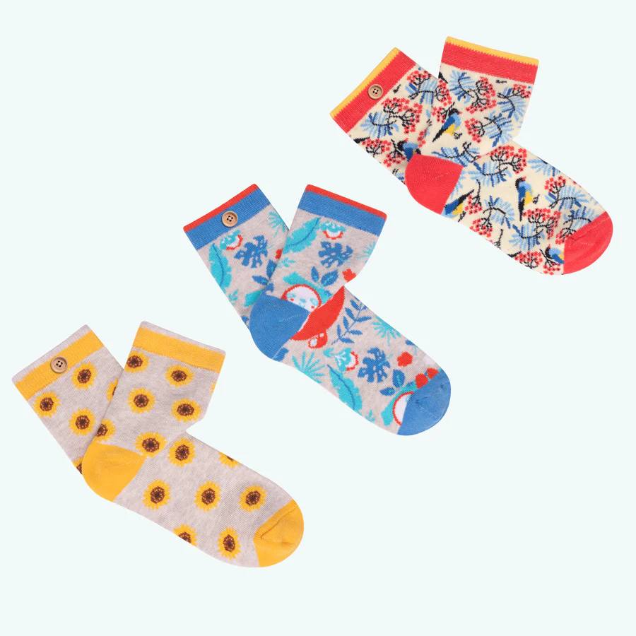 Chaussettes Flower Power