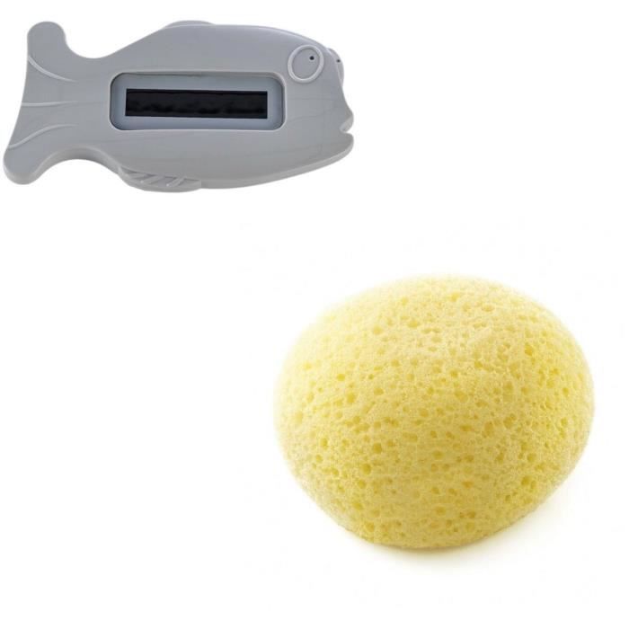 Kit da bagno - THERMOBABY - VASCO 9 in 1 - Grigio Charm