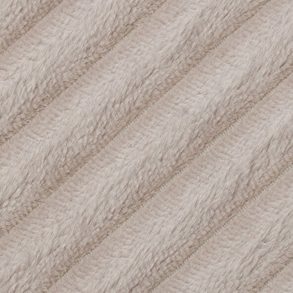 Koupelnová předložka Berlin s manšestrovým vzhledem, sada 2 kusů, 50 x 70 cm, taupe