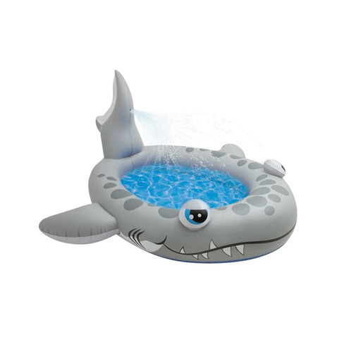 Intex Inflatable Kids Pool with Shark Sprayer