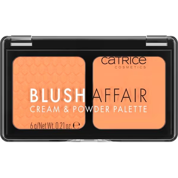 Catrice Blush Affair 030 Absolute Apricot krēma un pūdera palete<br>6g