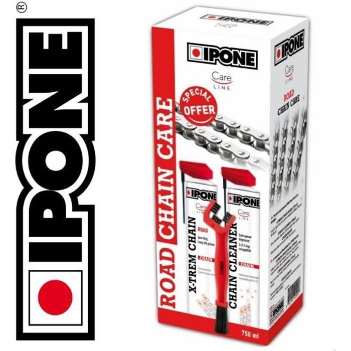 Kit de limpieza de cadena IPONE Off Road para motocross, enduro y motocross - Grasa