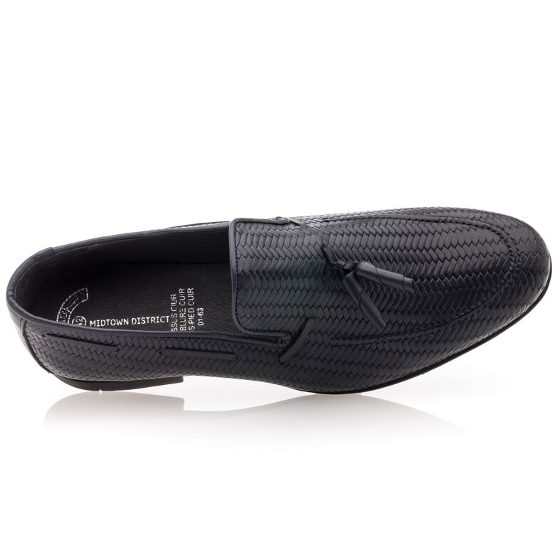 Mocasines/zapatos náuticos azules para hombre
