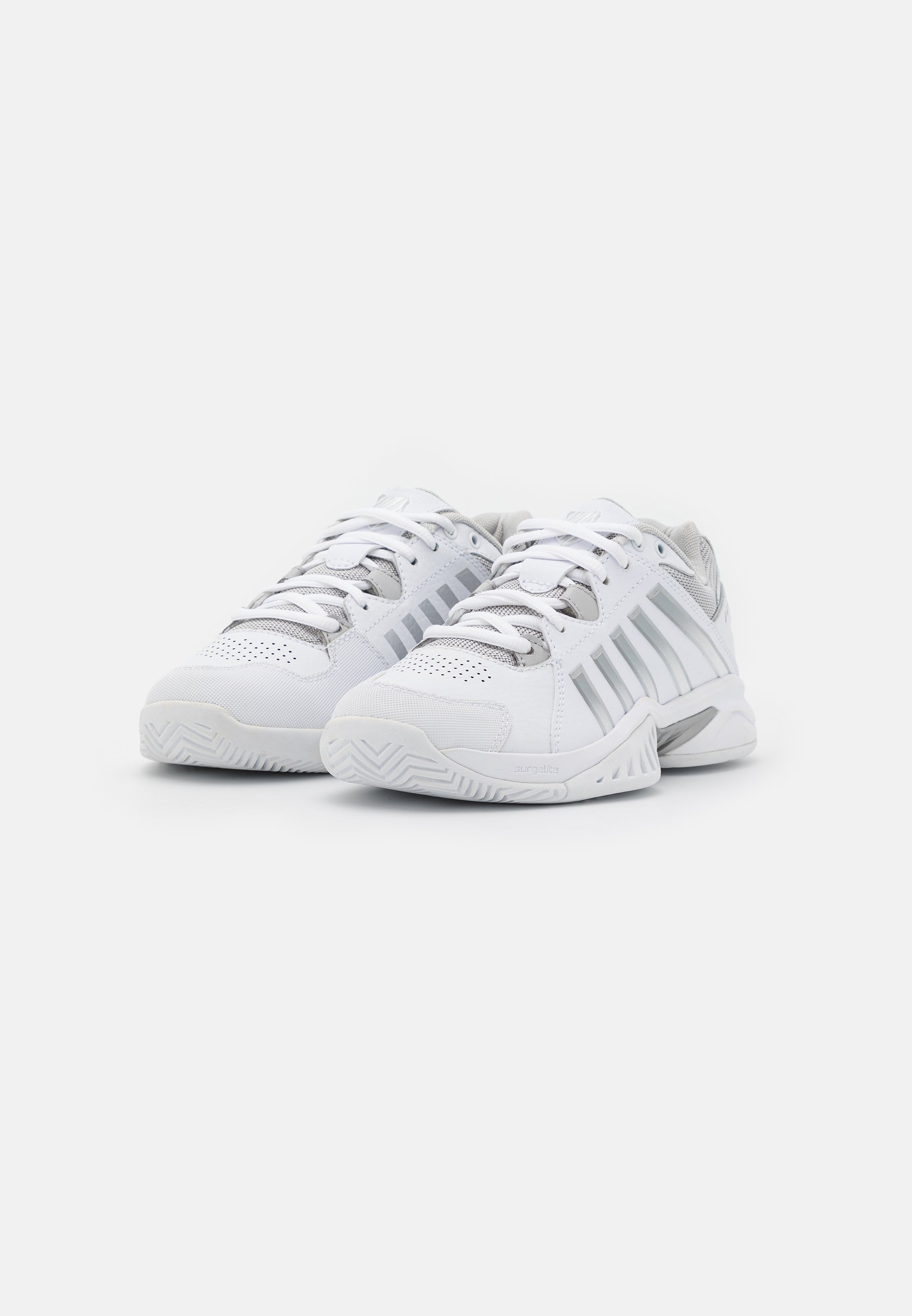 Tênis K-SWISS RECEIVER V - Multicourt - branco/azul vapor/prata