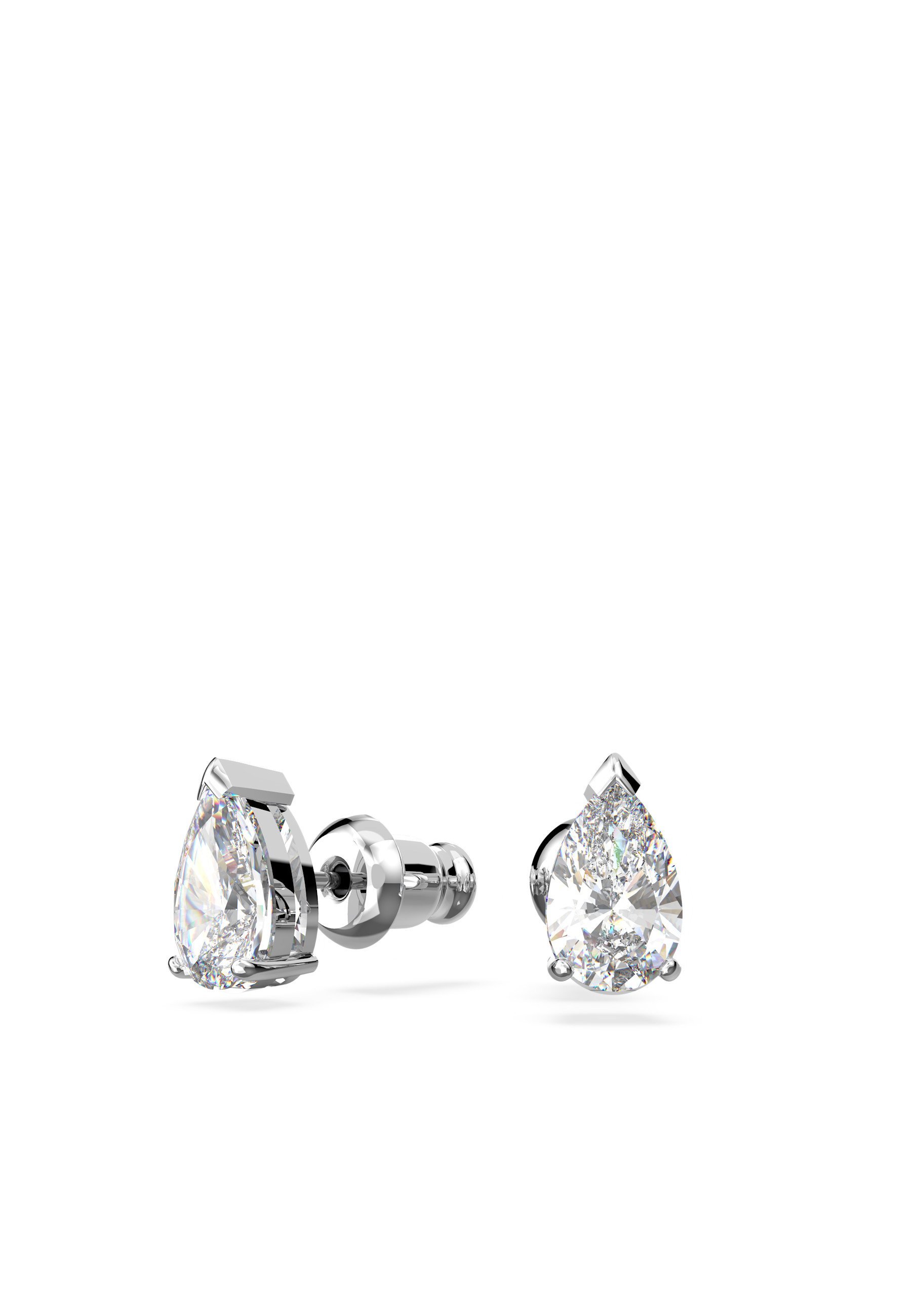 Swarovski ATTRACT SET - Kolczyki - w kolorze srebrnym
