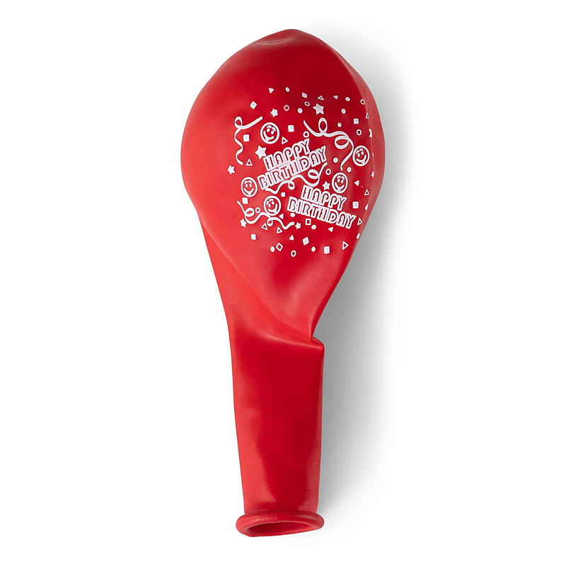 Ballons Giform 30 cm, lot de 8. Joyeux anniversaire