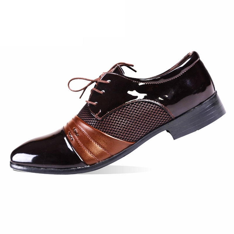 Nuovo arrivo Scarpe eleganti da uomo con lacci Scarpe da matrimonio da uomo Scarpe basse eleganti da lavoro da uomo di alta qualità Scarpe formali da ufficio da uomo