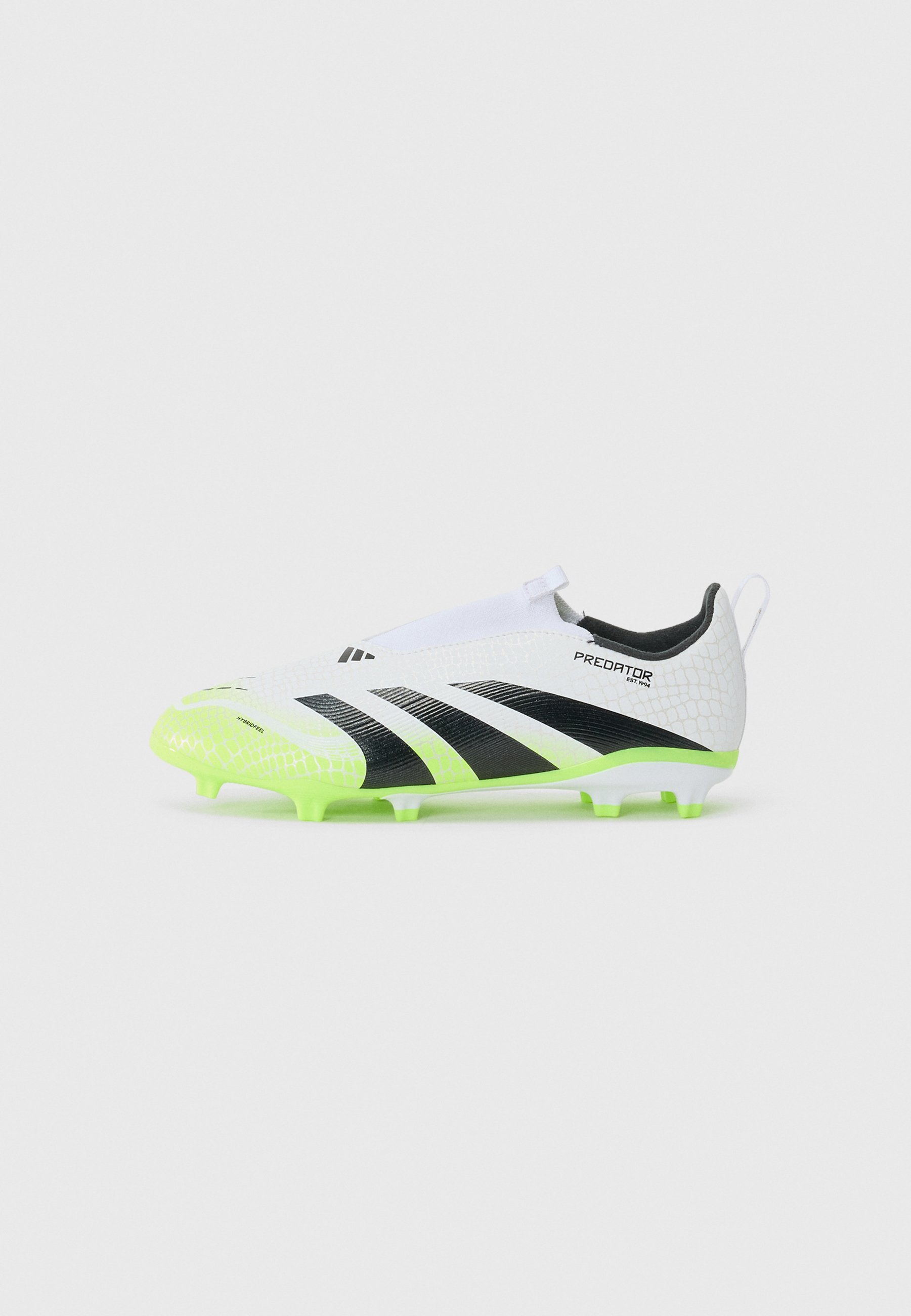 adidas Performance PREDATOR LEAGUE UNISEX - Voetbalschoenen voor stevige ondergrond - wit/core black/lucid lemon