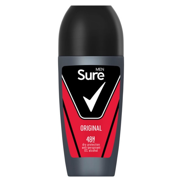 Sure Men Antitranspirant-Deodorant Roll-On Base Original 50 ml